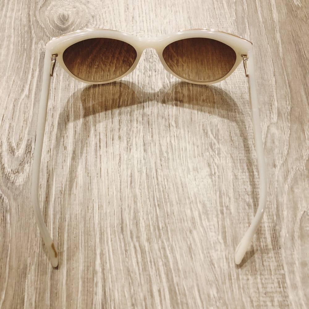 Ted Baker White and Gold Sunglasses - Picture 3 of 7